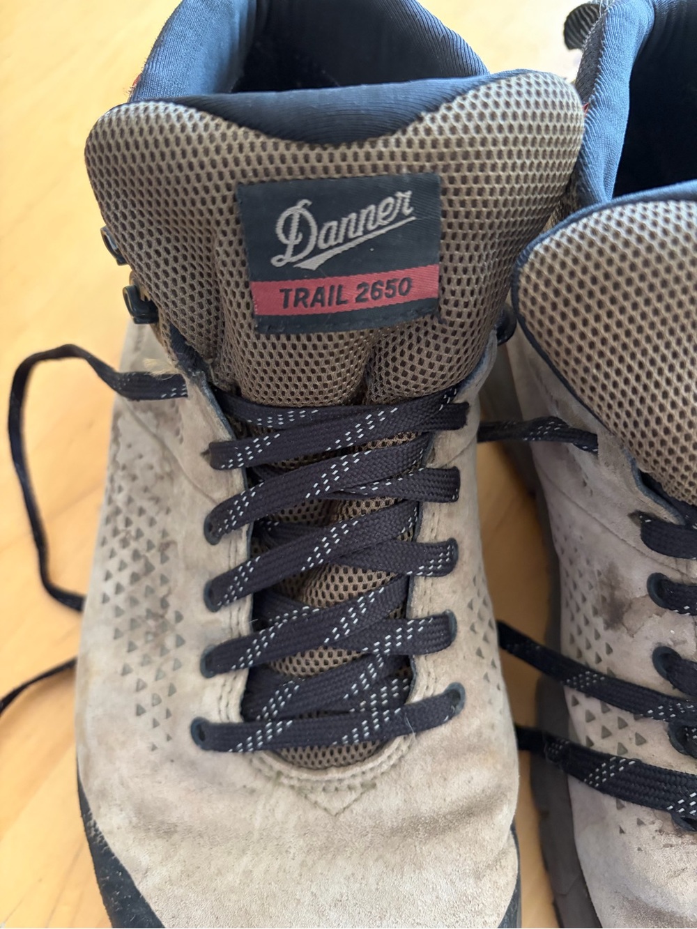 Danner Men's Trail 2650 Hiking Boots in Gray and Black - Picture 2 of 7